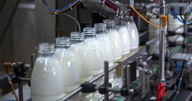 Пример молочной промышленности